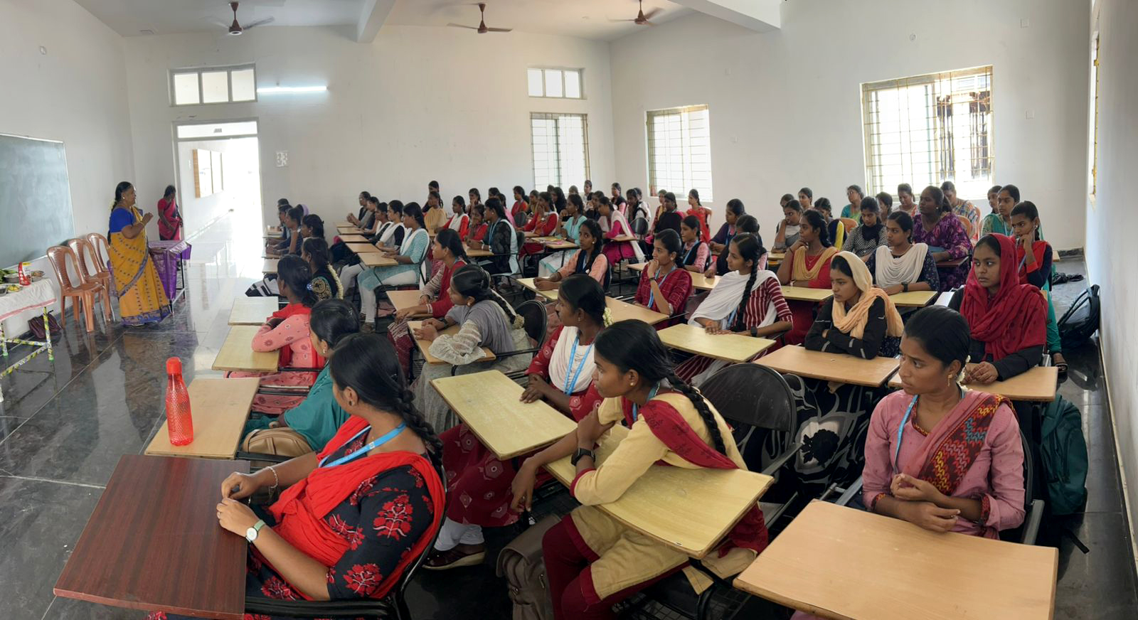 12-03-24 Nutrition Session for UG Students @Auxilium College, Chittampatti, Madurai