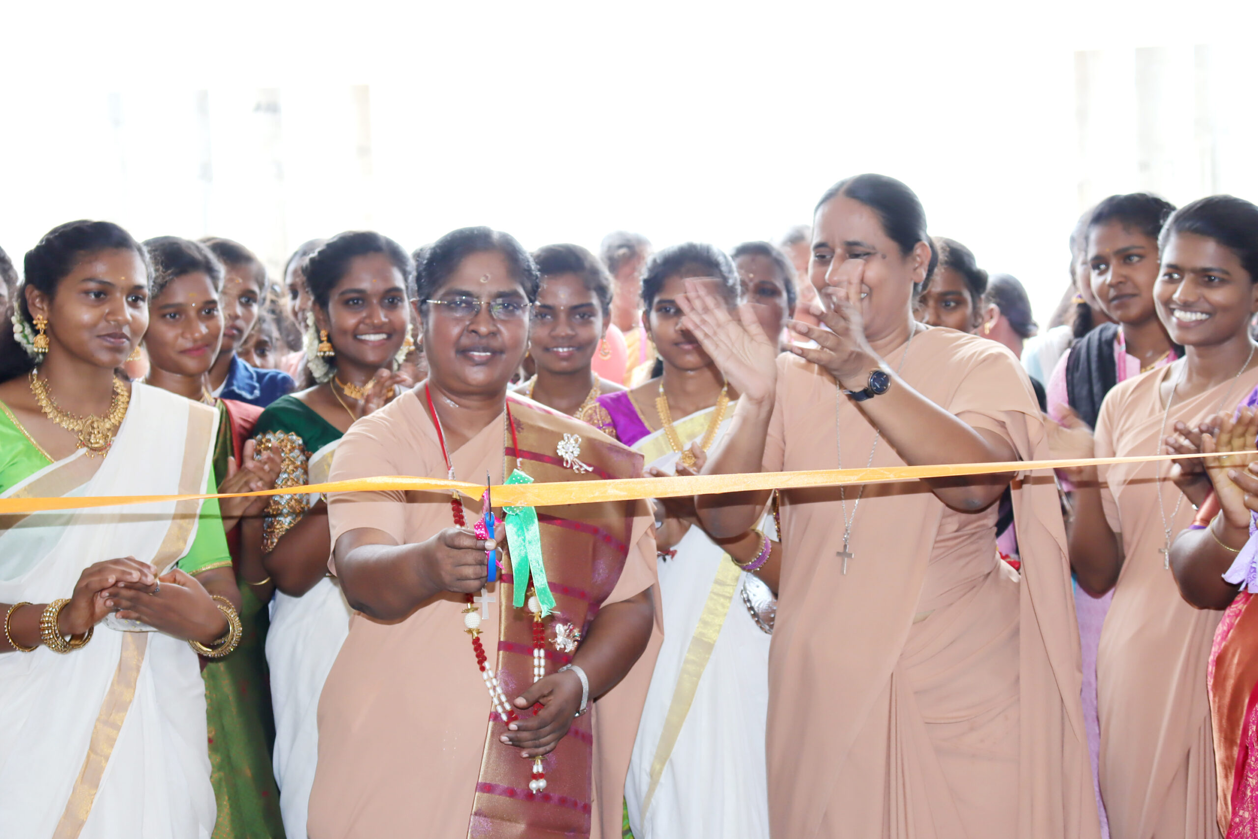 20.02.2024 Mother Provincial Visit @ Auxilium College, Chittampatti